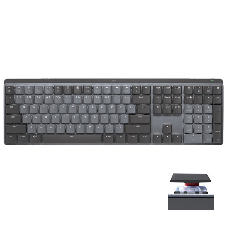 Logitech MX tastiera meccanica wireless Bluetooth dual mode con ricevitore USB Logi Bolt Logitech MX tastiera meccanica wireless Bluetooth dual mode con ricevitore USB Logi Bolt